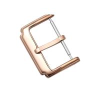 BGFFDSZ Exquisitos accesorios con hebilla de aguja. Hebilla acero inoxidable 304. Reloj dorado 14 mm, 16, 18 y 20(RoseGold BrightLight,18mm)