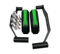 BGFFDSZ Protector de Motor, Almohadillas Protectoras, Protector de chasis, Protector de estátor Deslizante for Motocicleta, Compatible con Kawasaki Z 900 2017 2018 2019 2020 2021 2022(Green)
