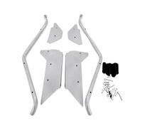 BGFFDSZ Protector De Motor, Barra Protectora, Jaula Antivuelco, Chasis Y Carenado For Motocicletas Honda Forza 750 NSS 2021-2022 (2023)(Silver)