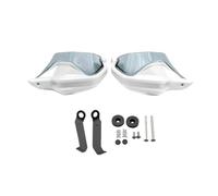 BGFFDSZ Protectores de Manos for Motocicleta, Escudo Protector Duradero, compatibles con Honda NC750X NC700X CB650F CB500X CB500 R 2014-2022(White Light Smoke)