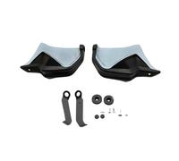 BGFFDSZ Protectores de Manos for Motocicleta, Escudo Protector Duradero, compatibles con Honda NC750X NC700X CB650F CB500X CB500 R 2014-2022(Black-Light Smoke)