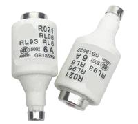BGFIVKAD 20 fusibles cilíndricos en Espiral RL6-25 CA/CC 500 V, R021 RO21 DII, Tornillo 2 A, 4 A, 6 A, 10 A, 16 A, RL93, RL96, RL6(20A)