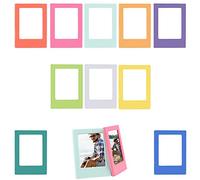 Bgfuni Set Marco de Fotos Magnético para Refrigerador, Pack de 10 Marcos de Fotos Nevera, Portafotos 3 pulgadas, Marcos de Fotos Collage para Nevera y Superficies de Metal, 10 Colores