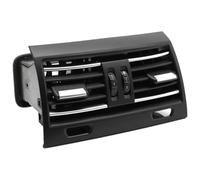 BGHGCVAOK Clip Ajuste Deslizante para BMW para Series 5 F10/F11/F18 2010-2017 Rejilla De Ventilación del Aire Acondicionado Consola Trasera Coche Conjunto Completo Piezas Salida CA(C with Chrome)