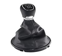 BGHGCVAOK para Skoda para Fabia 2 II MK2 2007 2008 2009 2010 2011 2012 2013 2014 Pomo De Cambio Manual para Palanca Coche Funda Protectora Cubierta Perilla Palanca(6 Speed)