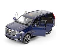 BGHSCA Modelo de coche a escala 1/24 compatible para coleccionistas Escalade SUV Diecast Toy Vehicle, Aleación de zinc Pull Back Coche de juguete con sonido y luz para adultos niños niñas 3 4 5 6 7 8