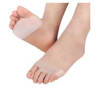 BGHYJKOL Zapatillas Ballet Mujer Protector de Dedos Profesional for Danza del Vientre, Ballet, Ejercicio pies, Zapatos, Tanga, Herramientas for el Cuidado Perros, Media Suela(Color7,M(37-38))