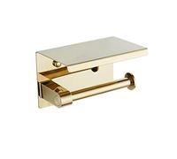 BGL 304 Soportes de Papel higiénico de Acero Inoxidable, Soportes de Papel de Rollo de Pared para decoración de Hotel (Oro)