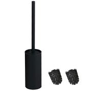 BGL Cepillo de Inodoro de pie de Acero Inoxidable para decoración de baño (Negro)