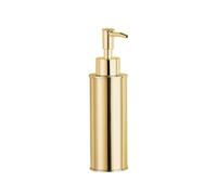 BGL Dispensador de jabón Redondo Dorado de pie, dispensador de champú para baño, Cocina, baño