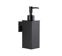 BGL Matte Black Soap Dispenser Wall Mounted for Bathroom