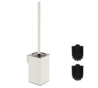 BGL Portacepillos WC de Pared en Acero 304 Blanco - Elegante, Higiénico y Ahorra Espacio para Baños Modernos