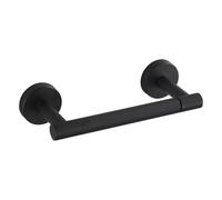 BGL Portarrollos de Papel higiénico Negro Mate Sus 304, Soporte de Pared para Papel higiénico, Doble Poste Giratorio para baño, RV