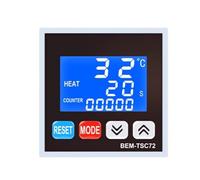 BGMCSFerG Controlador de temperatura LCD BEM-TSC72 Interruptor de alta potencia Pantalla Digital Inteligencia