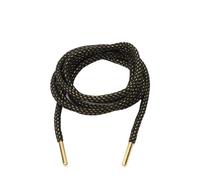 BgnEhRfL cordones, cordones de zapatos, 1 par de cordones redondos for zapatillas deportivas, resistentes al desgaste, con cabeza encaje metal, tejido brillante