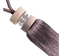BgnEhRfL Tiebacks Cortina, Alzapaños De Borlas for Cortina Estilo Europeo, Hebilla, Cristal Creativos, Cuerda