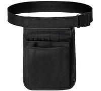 BGOBTY Riñonera de Enfermera,Réglable Riñonera Enfermera,Bolsa de Herramientas Multifuncional,avec ceinture réglable,sac banane multifonctionnel pour hommes et femmes (Noir)