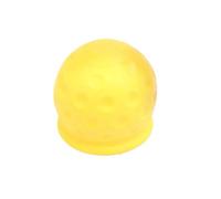 BGRVCKS Cubierta Gancho Remolque Cubierta Bola Remolque Remolque Tapa Protectora Accesorios Universales para El Remolque Camión Automóvil Cubierta Gancho Ojo(Yellow-1pc)