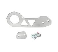 BGRVCKS Cubierta Gancho Remolque Gancho De Remolque Trasero Carreras Estilo JDM Gancho Remolque Trasero para Civic para Fit para Jazz Gk5 Cubierta Gancho Ojo(Plata)