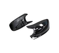 BGRVCKS Cubiertas de Espejos retrovisores Cubierta del Espejo Retrovisor del Coche para B&MW X3 F25 X1 E84 Pre-LCI 2010-2013(Negro Brillante)