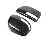 BGRVCKS Cubiertas de Espejos retrovisores Cubierta del Espejo Retrovisor Exterior del Coche para Toyota para Land Cruiser para Prado 150 2016-2020(Carbón)