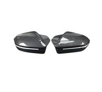 BGRVCKS Cubiertas de Espejos retrovisores Cubierta Protectora del Espejo Retrovisor LHD para B&MW X3 G45 G48 2025(Patrón de Fibra de Carbono)