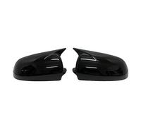 BGRVCKS Cubiertas de Espejos retrovisores Tapa De ala del Espejo Lateral Retrovisor del Coche para A3 S3 8P A4 S4 B6 B7 8E 8H A6 S6 C6(Negro Brillante)