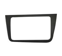 BGRVCKS Fascia del Panel de Radio Fascia De Radio 2 DIN para Seat para Altea para Toledo LHD Panel De Reproductor Estéreo Molduras Marcos De Instalación(Negro)