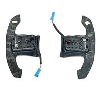 BGRVCKS Levas de Cambio en el Volante Extensiones De Levas para Volante De Coche para B&MW M3 G80 M4 G82 G83 M5 F90 X3M X4M(Green Forge Chip)