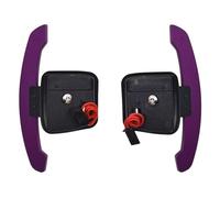 BGRVCKS Levas de Cambio en el Volante Levas De Cambio Magnéticas para Volante para B&MW E90 M3 E92 M3 E93 M3 X5M X6M E71 E70(Model 1 Purple)