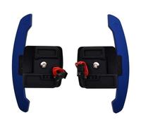 BGRVCKS Levas de Cambio en el Volante Levas De Cambio Magnéticas para Volante para B&MW E90 M3 E92 M3 E93 M3 X5M X6M E71 E70(Model 2 Blue)