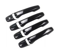 BGRVCKS Manijas Exteriores Las Puertas del automóvil para para Explorer 2011 2012 2013 2014 2015 2016 2017 2018 2019 Cubierta Manija Puerta Coche Accesorios Tapa Moldura(Negro sin Agujero)