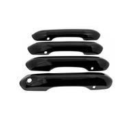 BGRVCKS Manijas Exteriores Las Puertas del automóvil para para Explorer 2020 2021 2022 2023 2024 Cubierta Manija Puerta Coche Pegatina Trim Cap Accesorios Auto Protect(Negro)