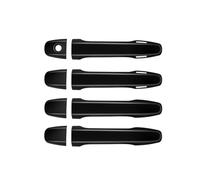 BGRVCKS Manijas Exteriores Las Puertas del automóvil para Subaru para Forester 2024 2025 Manija De Puerta Lateral Exterior Cubierta Decorativa Accesorios Coche(Black 8pc)