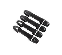 BGRVCKS Manijas Exteriores Las Puertas del automóvil para Subaru XV para Crosstrek 2018 2019 2020 2021 2022 2023 Accesorios De Decoración De La Manija Puerta Coche(Negro)