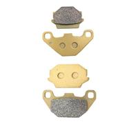 BGRVCKS Pastillas Freno Pastillas De Freno Motocicleta para KYMCO para Agility 125 2008-2015 para Agility para City para City+ 125 2018-2021(All 2 Pair)