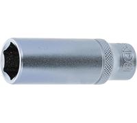 BGS 10535 | Llave de vaso hexagonal, larga | entrada 10 mm (3/8") | 15 mm