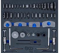 BGS 1102 | Bandeja para carro 2/3: Juego de reposicionador de pistones de freno | 50 piezas