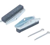 BGS 1145 | Mordazas de repuesto para lapeador BGS 1155 | Mordazas 30 mm | K 220 | 2 piezas