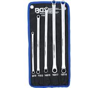 BGS 1187 | Juego de llaves de estrella dobles | extra largas | 8 - 19 mm | 5 piezas