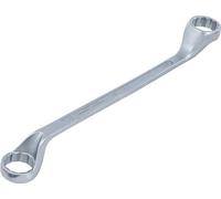 BGS 1214-30x32 | Llave de estrella doble, acodada | 30 x 32 mm | duodécimo, acero al cromo vanadio, forjado en caliente, cromado, cabezas pulidas espejo