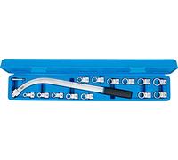 BGS 1312 | Juego de llaves para polea tensora | 12 caras 12 - 19 mm / E-Torx E10 - E18 | 15 piezas