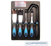 BGS 1328 - Juego De Extractores De Clips, INOX, 5 Piezas, U & V-Forma