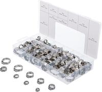 BGS technic KG Surtido de abrazaderas de acero inoxidable BGS 14115 Ø 5,8-21 mm 170 piezas