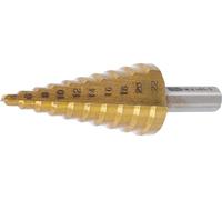 BGS 1618 | Broca escalonada | nitruración de titanio | Ø 4 - 22 mm