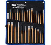 BGS 1650 | Juego de cinceles y punzones | 28 piezas