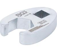 BGS 1756-18 | Llave boca hexagonal abierta (crowfoot) | entrada 10 mm (3/8") | 18 mm
