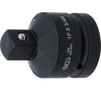 BGS 196 | Adaptador de llave de vaso de impacto | cuadrado interior 25 mm (1") - cuadrado exterior 20 mm (3/4")