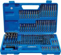 BGS 20103 | Juego de puntas de seguridad / universal| entrada hexágono exterior de 6,3 mm (1/4") | 208 piezas