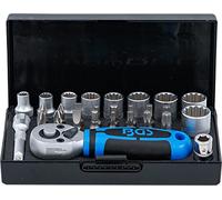 BGS 2143 | Juego de llaves de vaso | entrada 6,3 mm (1/4") | 28 piezas